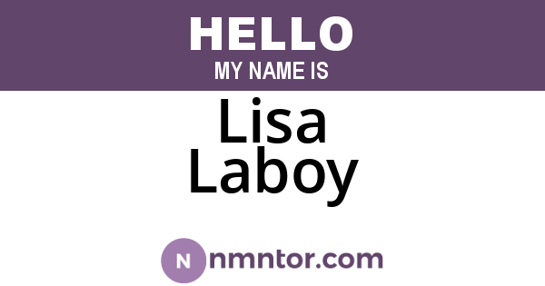 Lisa Laboy