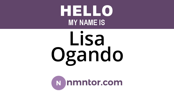 Lisa Ogando