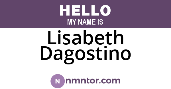 Lisabeth Dagostino