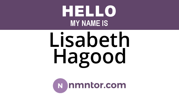 Lisabeth Hagood