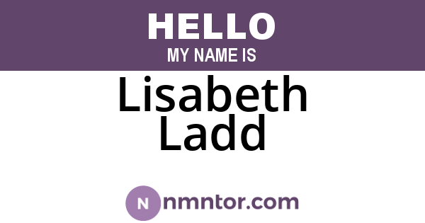 Lisabeth Ladd