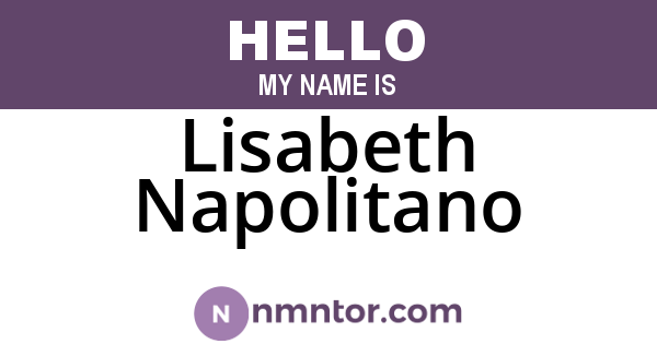 Lisabeth Napolitano