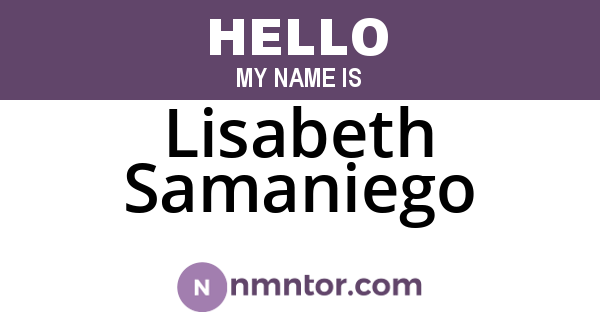 Lisabeth Samaniego