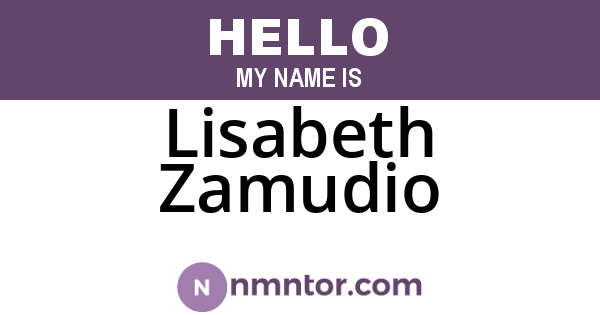 Lisabeth Zamudio