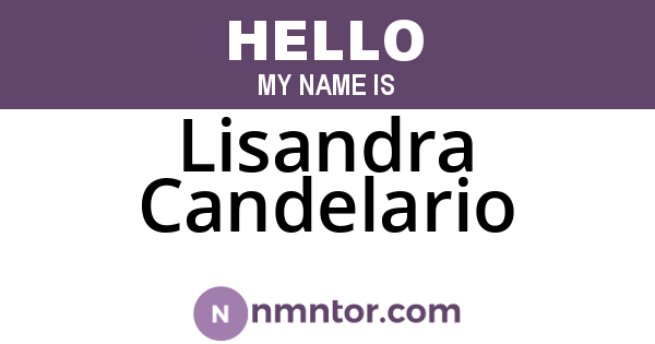 Lisandra Candelario