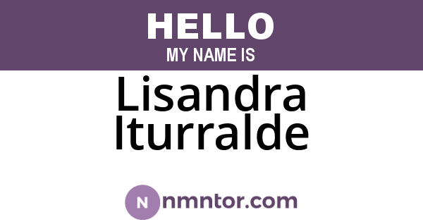 Lisandra Iturralde