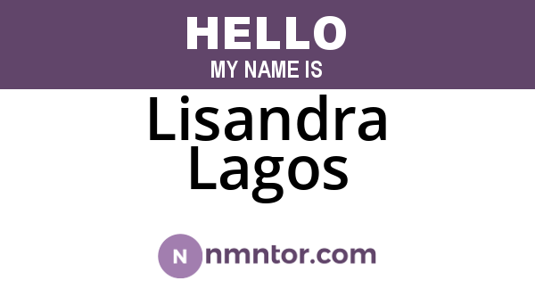 Lisandra Lagos