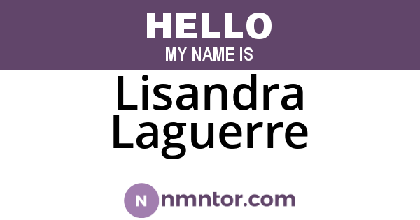 Lisandra Laguerre