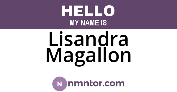 Lisandra Magallon