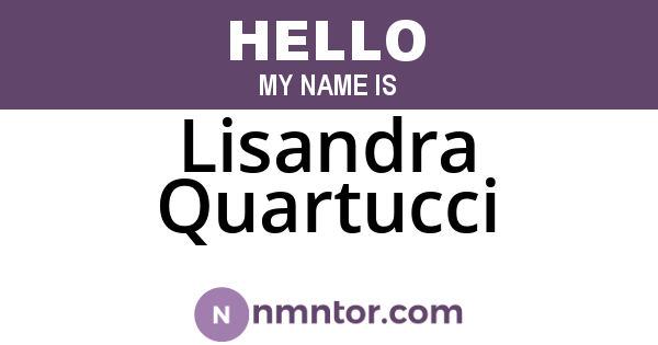 Lisandra Quartucci