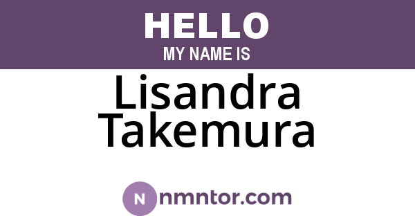 Lisandra Takemura