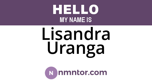Lisandra Uranga
