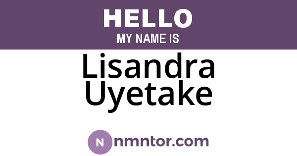 Lisandra Uyetake