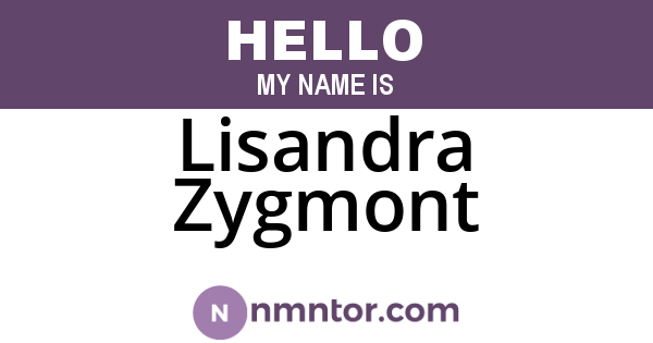 Lisandra Zygmont