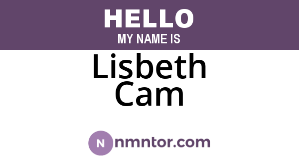 Lisbeth Cam