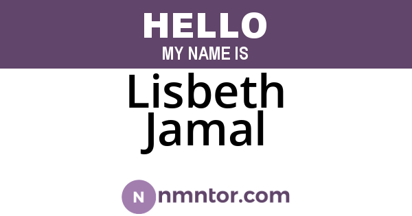 Lisbeth Jamal