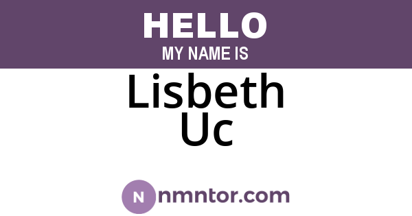 Lisbeth Uc