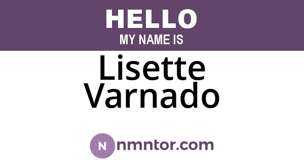 Lisette Varnado
