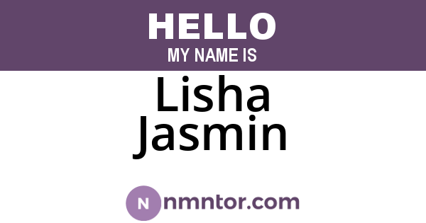 Lisha Jasmin