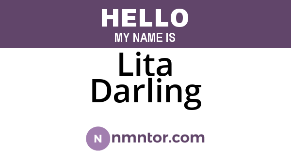 Lita Darling