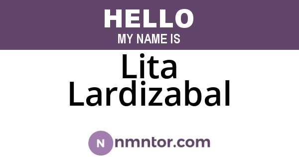 Lita Lardizabal