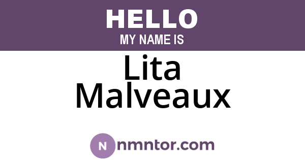 Lita Malveaux