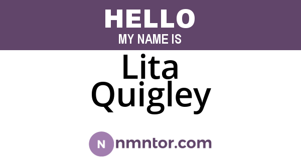 Lita Quigley