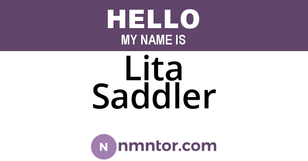 Lita Saddler