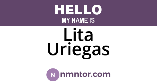 Lita Uriegas