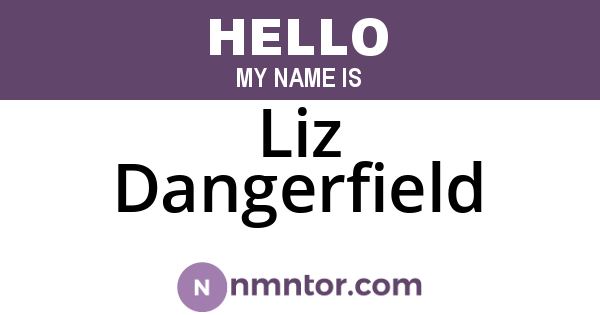 Liz Dangerfield