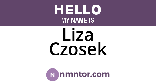 Liza Czosek