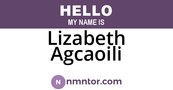 Lizabeth Agcaoili