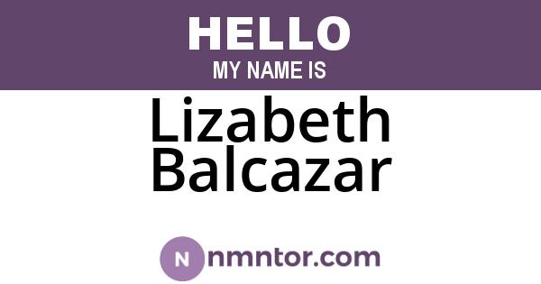Lizabeth Balcazar