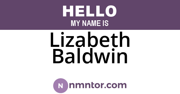 Lizabeth Baldwin