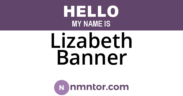 Lizabeth Banner