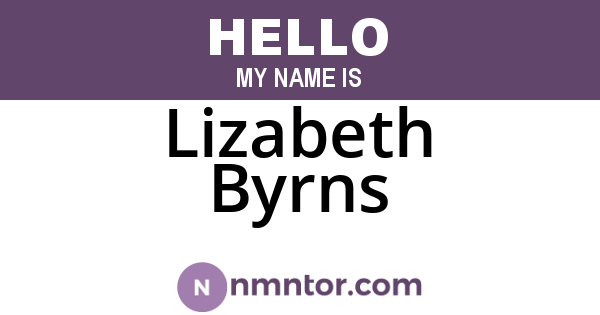 Lizabeth Byrns