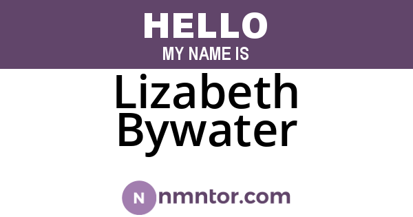 Lizabeth Bywater