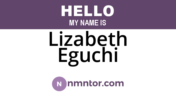 Lizabeth Eguchi