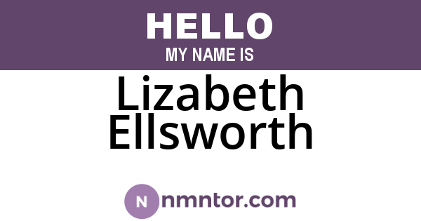 Lizabeth Ellsworth