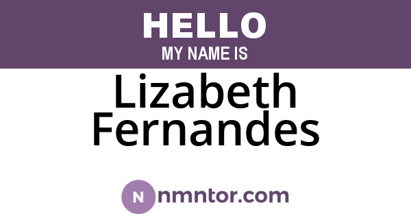 Lizabeth Fernandes