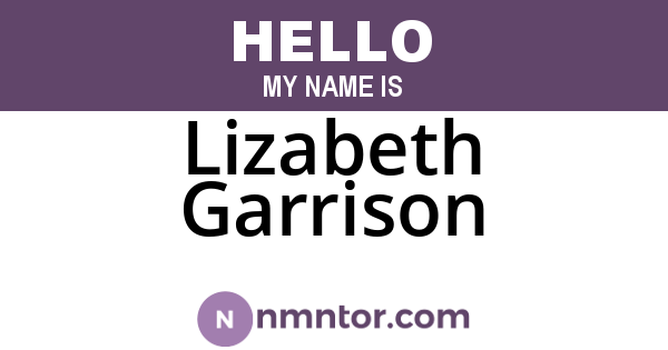 Lizabeth Garrison