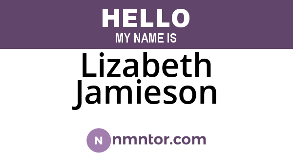 Lizabeth Jamieson