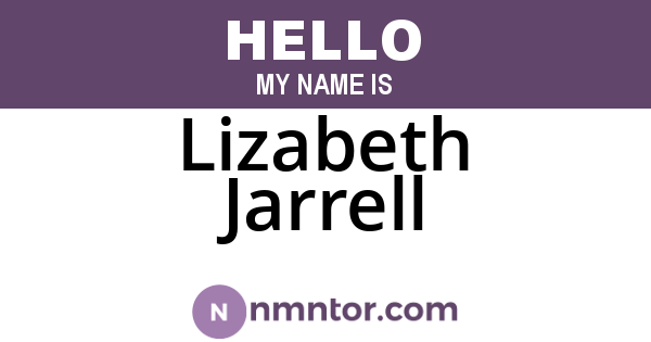 Lizabeth Jarrell
