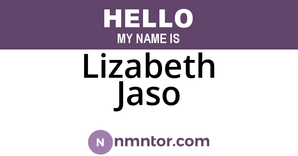 Lizabeth Jaso