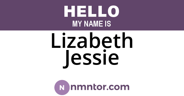 Lizabeth Jessie