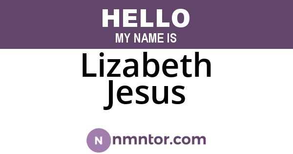 Lizabeth Jesus