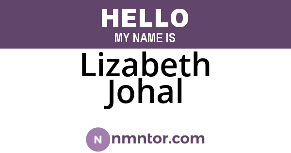 Lizabeth Johal