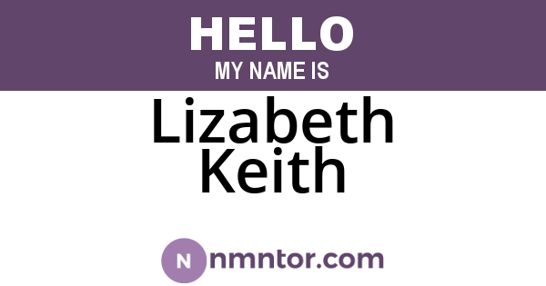 Lizabeth Keith