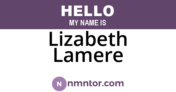 Lizabeth Lamere