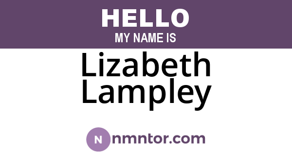 Lizabeth Lampley